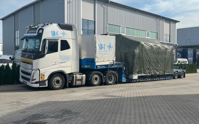 Transport von Cnc-Maschine