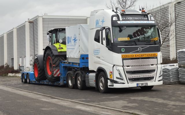 Transport der Tractor