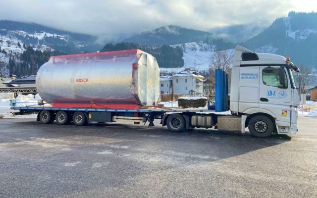Steam Boiler Transport