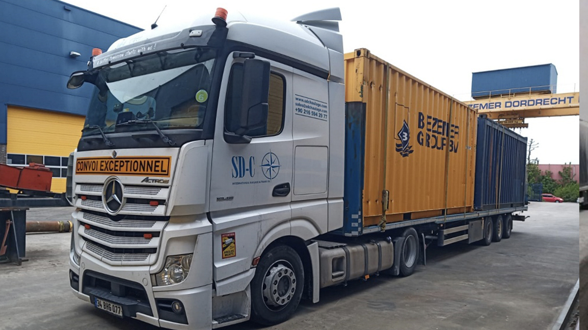  Containertransport  Türkei