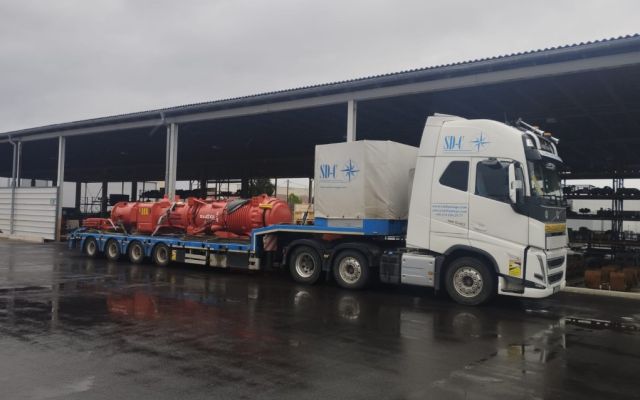 Pile Hammer Transport