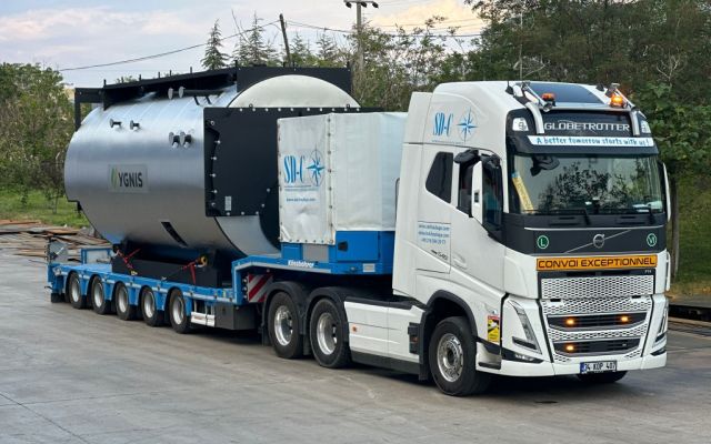 Steam Boiler Transport